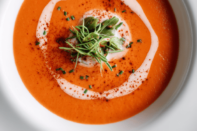 Oven-Roasted Tomato Bisque