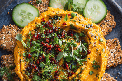 Parmesan Pumpkin Purée Bite