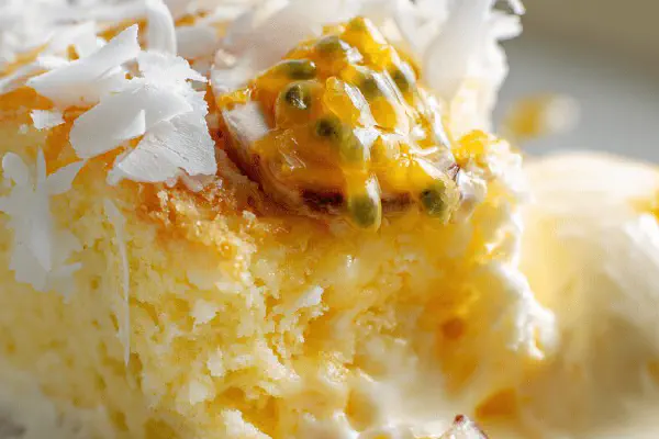 Passionfruit Coconut Pudding