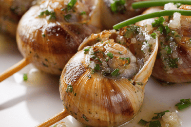 Pastis Snail Mini Skewers