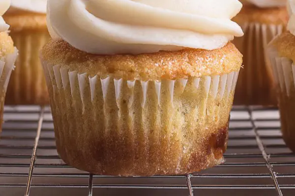 Peach-Infused Cupcakes