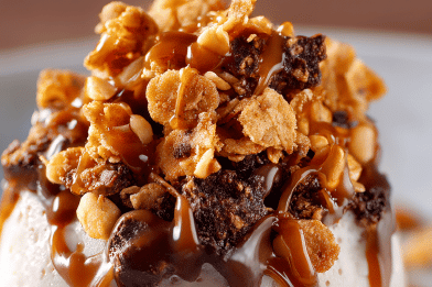 Peanut Butter Caramel Mousse