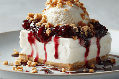 Peanut Butter Jelly Sundaes