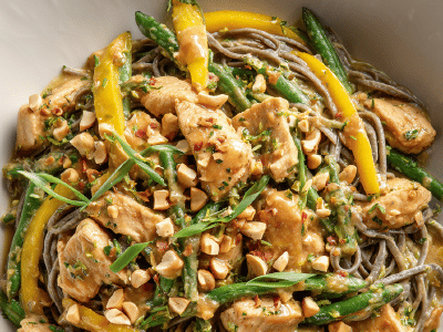 Peanut Soba Chicken