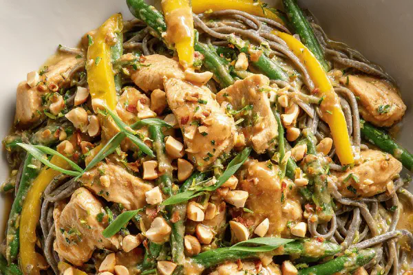 Peanut Soba Chicken