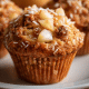 Apple Blueberry Almond Muffins