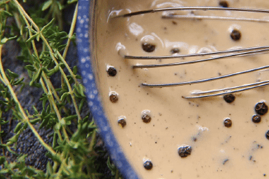 Peppercorn Cream Sauce