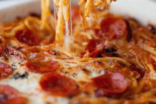 Baked Meatball Penne Casserole