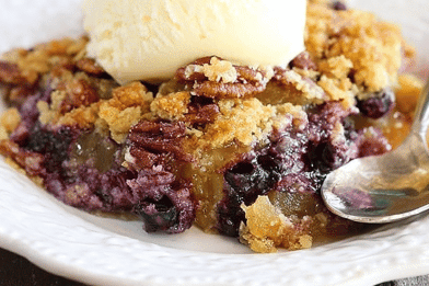 Pineapple Blueberry Crisp