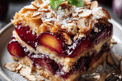 Plum Crumble Twist