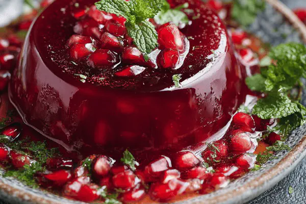 Pomegranate Ginger Jelly