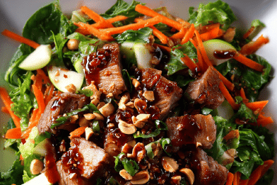 Pork Bok Choy Salad