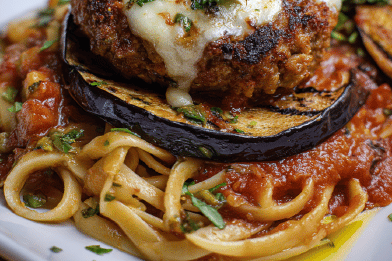 Pork Parmigiana Patties