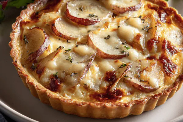 Savory Basil Tomato Pie