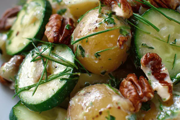 Potato Topinambour Salad