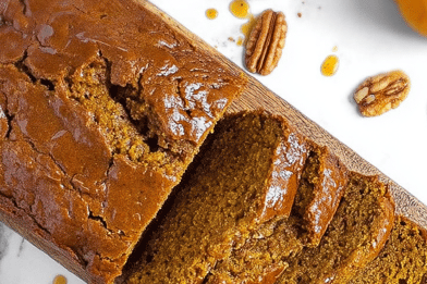Pumpkin Banana Bread Twist