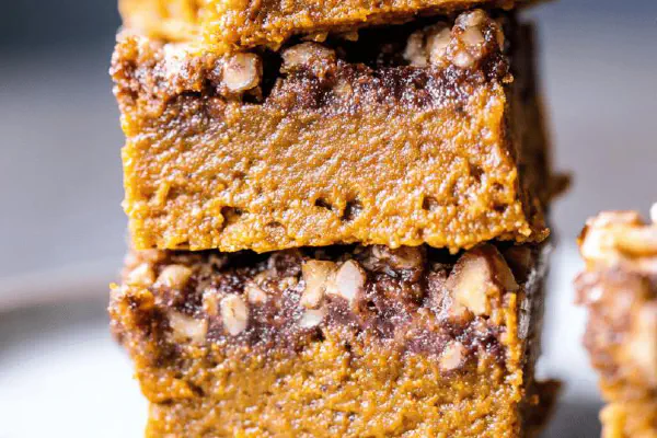 Pumpkin Walnut Bars