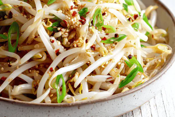 Quick Marinated Sprouts