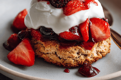 Quick Rustic Shortcakes