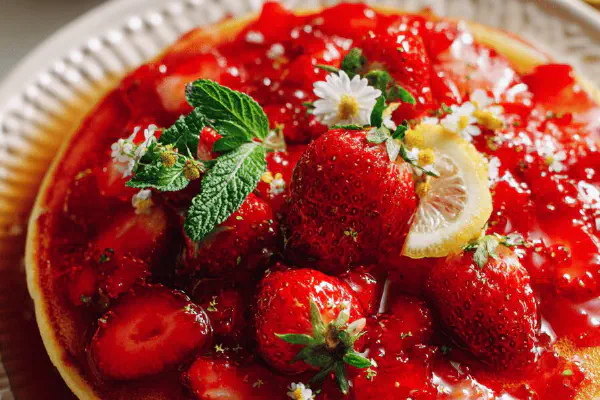 Quick Strawberry Syrup Remix