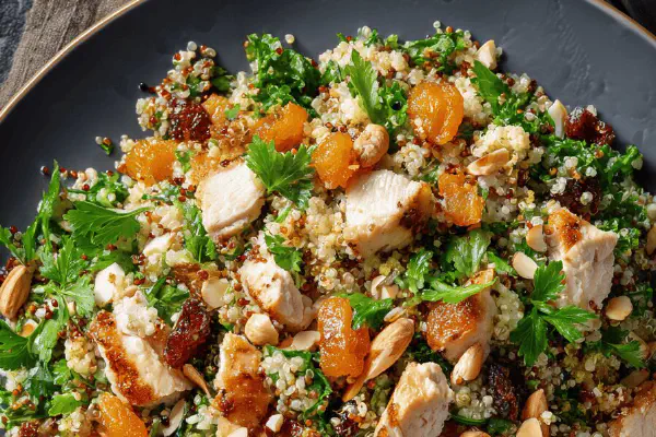 Quinoa Chicken Apricot Salad