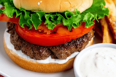 Ranch-Seasoned Burger