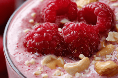 Raspberry Hazelnut Smoothie