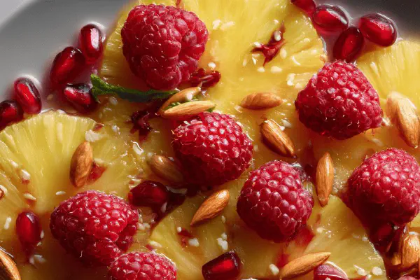 Red Pineapple Carpaccio