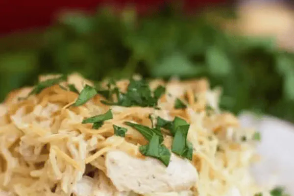 Retro Chicken Tetrazzini