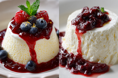 Ricotta Cream Heart