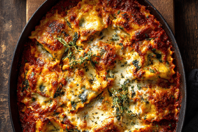 Ricotta Spinach Fazzoletti
