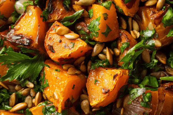 Roasted Pumpkin with Coriander Twist
