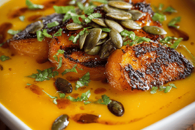 Roasted Spiced Squash Soup