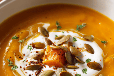Roasted Sweet Potato Soup