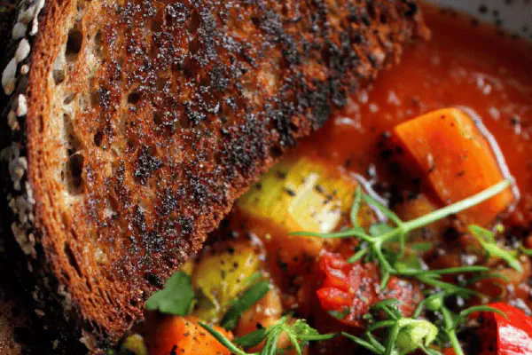 Roasted Veggie Soup Twist