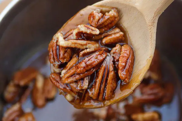 Rough Pecan Caramel Sauce