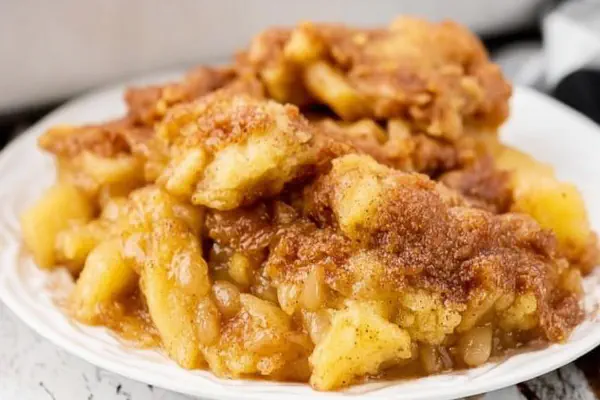 Rustic Apple Dump Cake