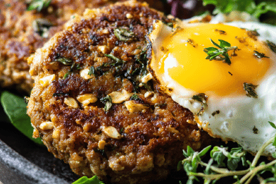 Rustic Breakfast Sausage Patties