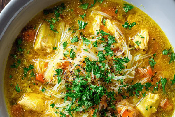 Rustic Chicken Noodle Soup