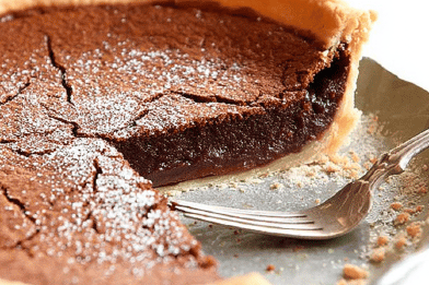 Rustic Chocolate Chess Pie