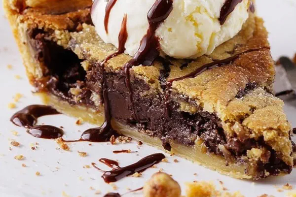 Rustic Cookie Pie