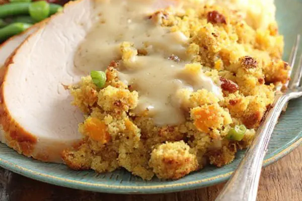 Rustic Cornbread Dressing