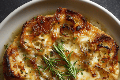 Rustic Onion Gratinée