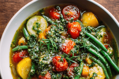 Rustic Pistou Soup
