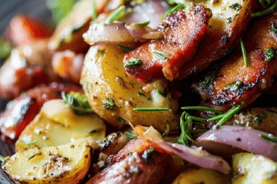 Rustic Potato Bacon Salad