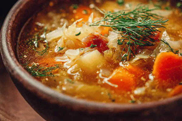 Rustic Sauerkraut Soup