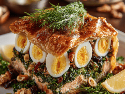 Salmon Koulibiac Twist