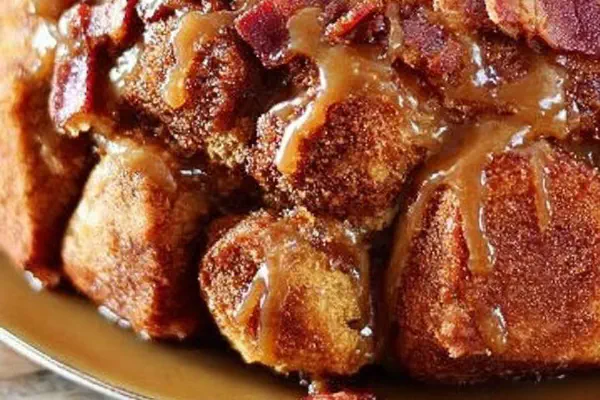 Salted Caramel Bacon Monkey Bread