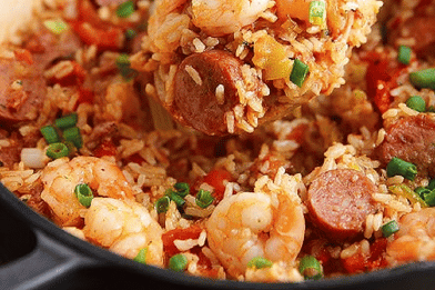 Sausage Shrimp Jambalaya