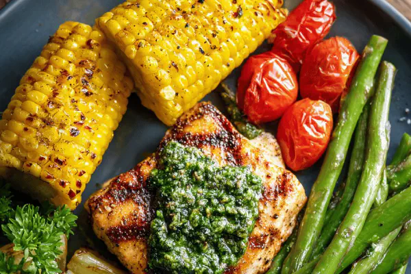 Savory Corn Herb Oil